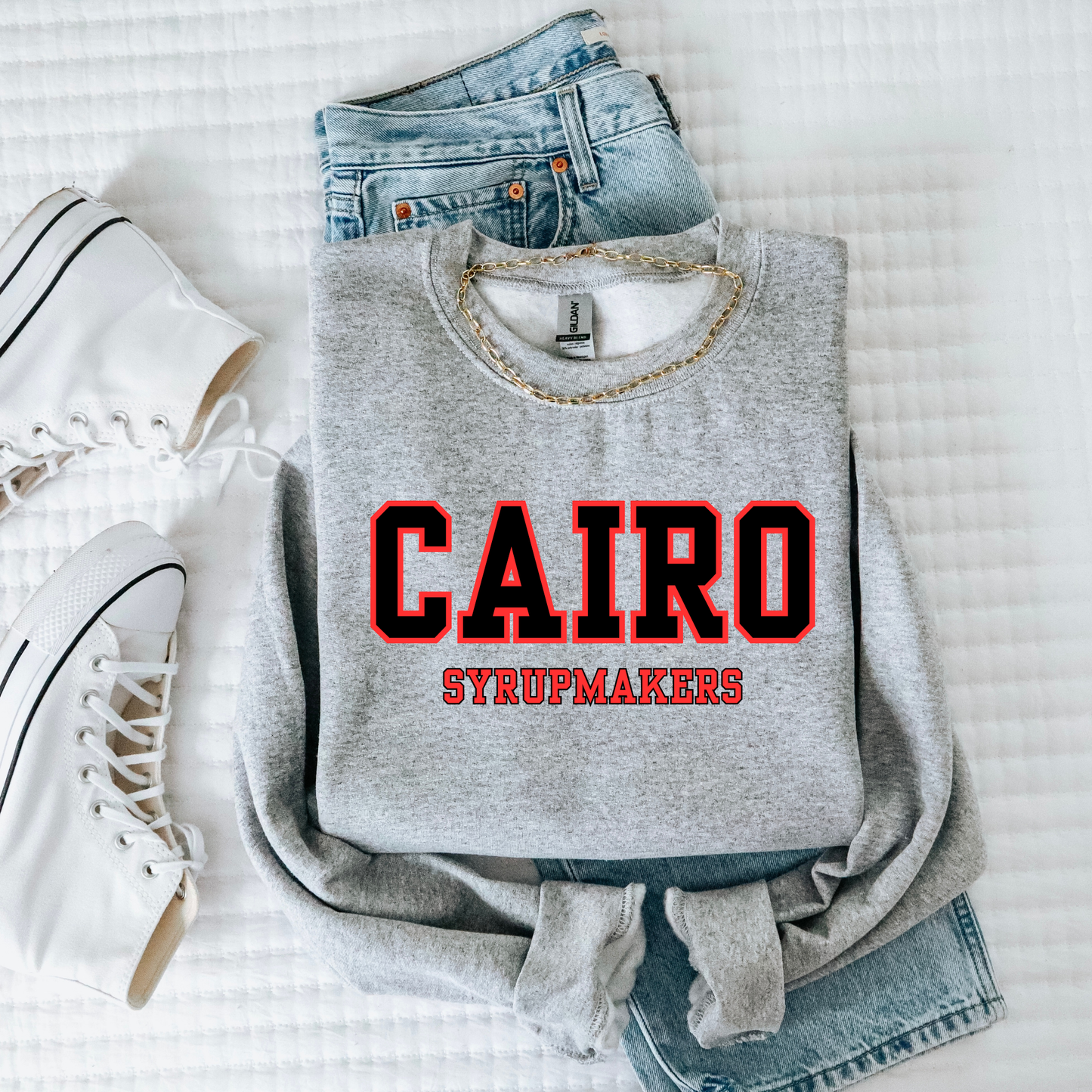 Straight Cairo Syrupmakers (Red/Black)