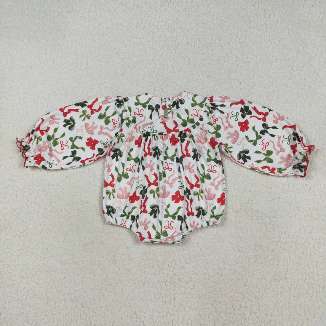 Smocked Christmas Bows