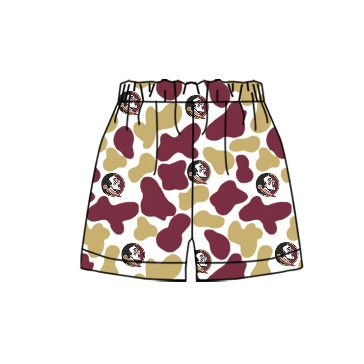 FSU Camo Drip Shorts