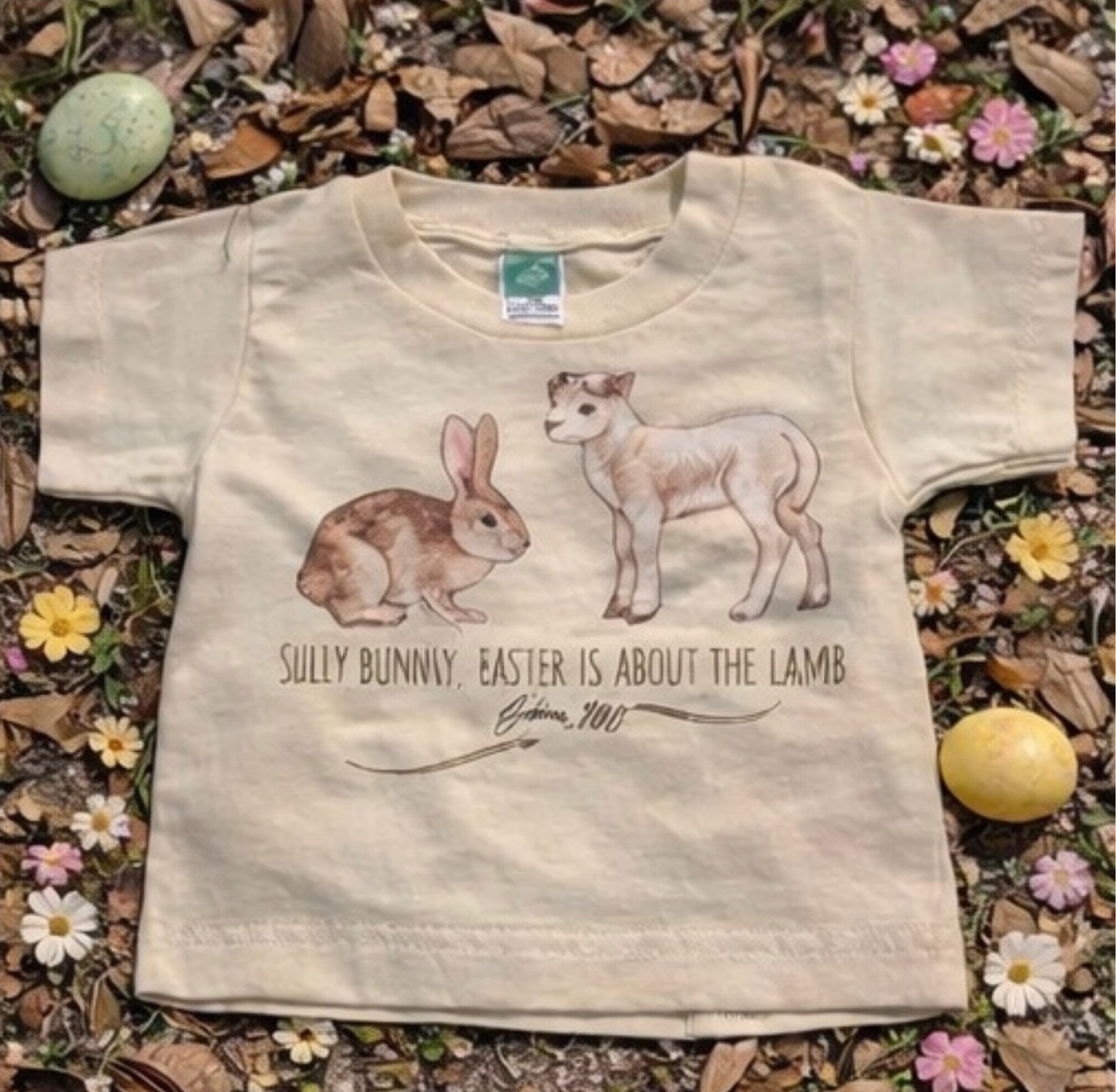 Silly Bunny, Easter is About the Lamb