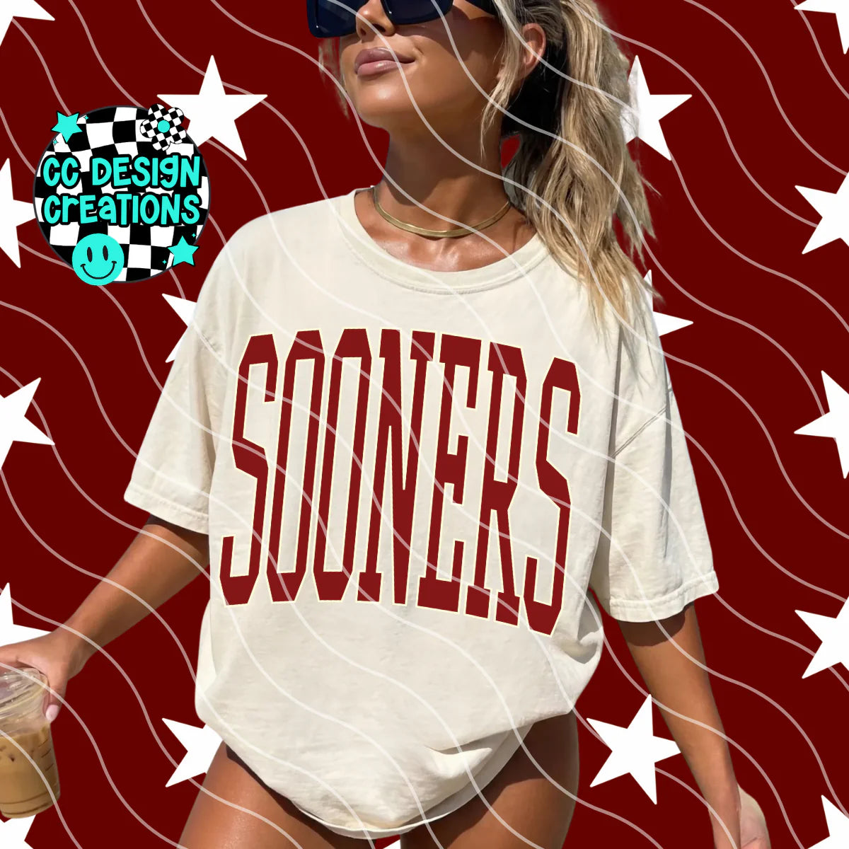 Sooners Skinny Varsity Football