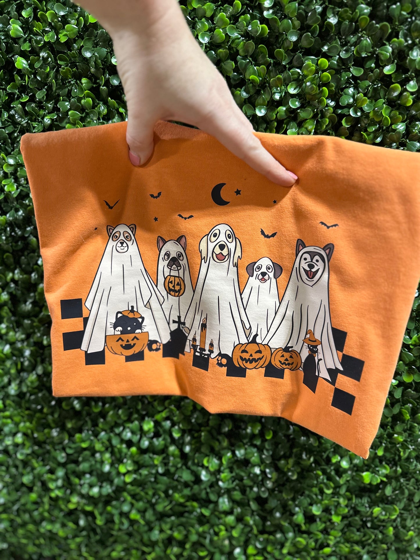 Halloween Dog Ghosts