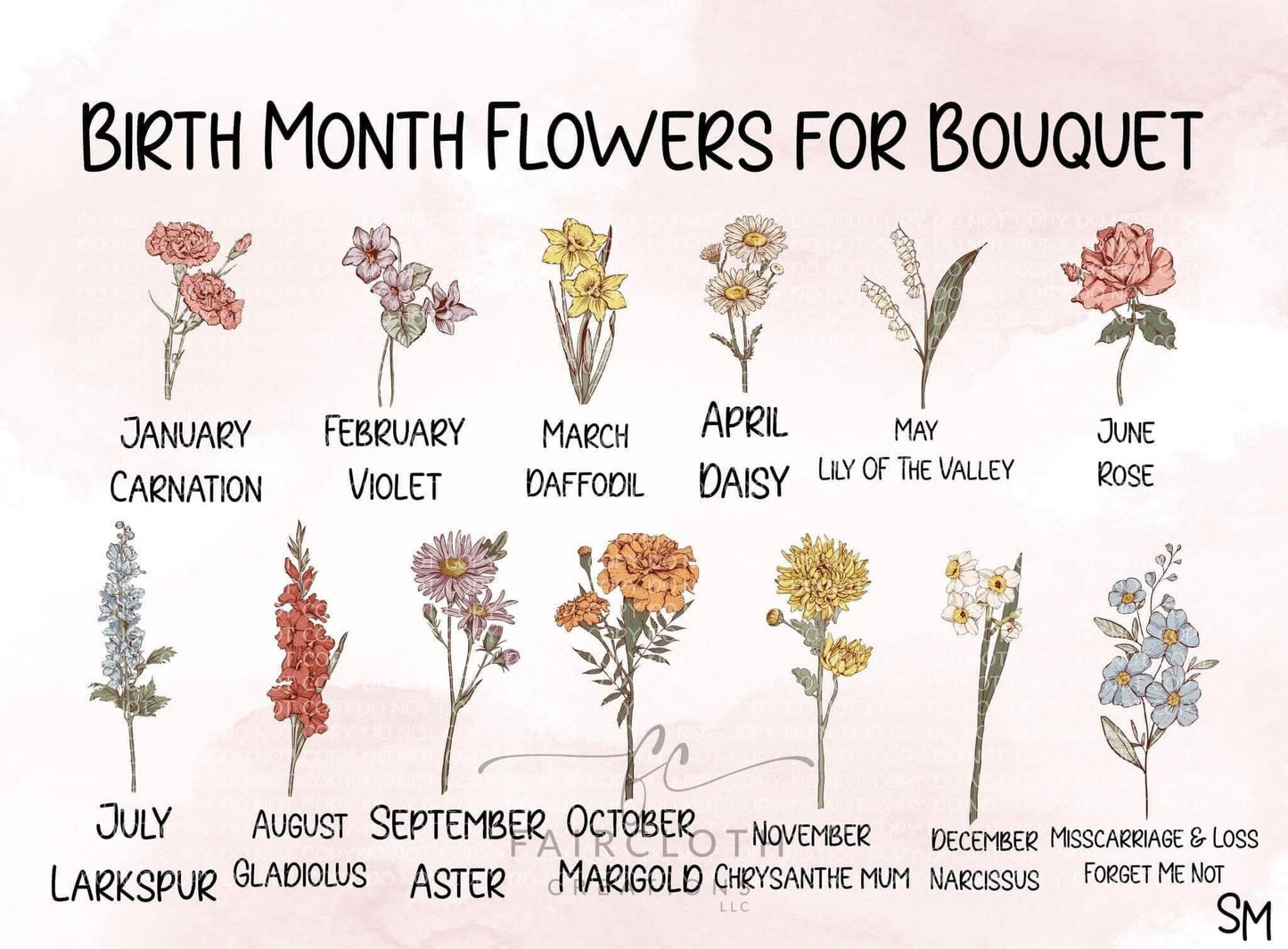 Floral Bouquet Customs