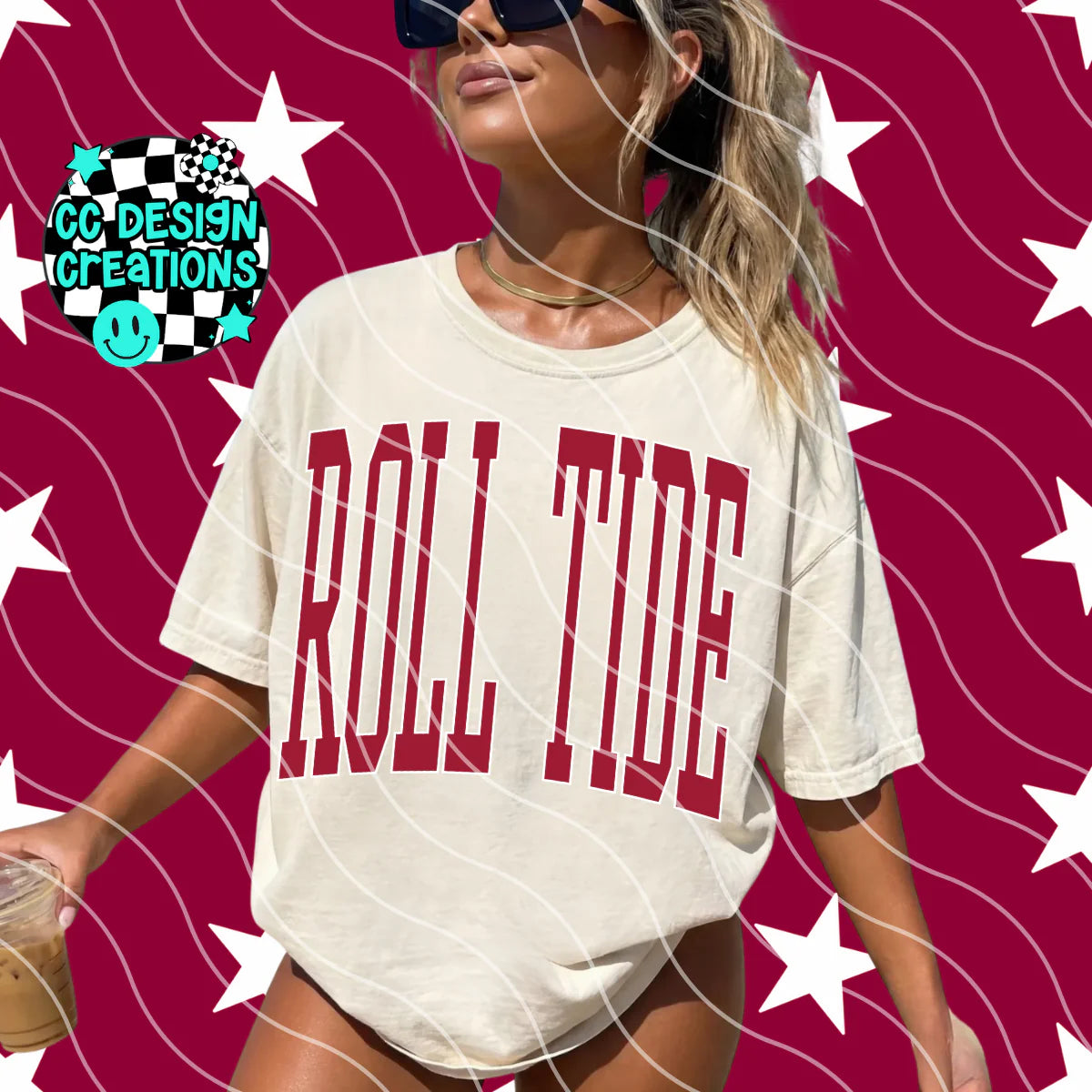 Roll Tide Skinny Varsity Football