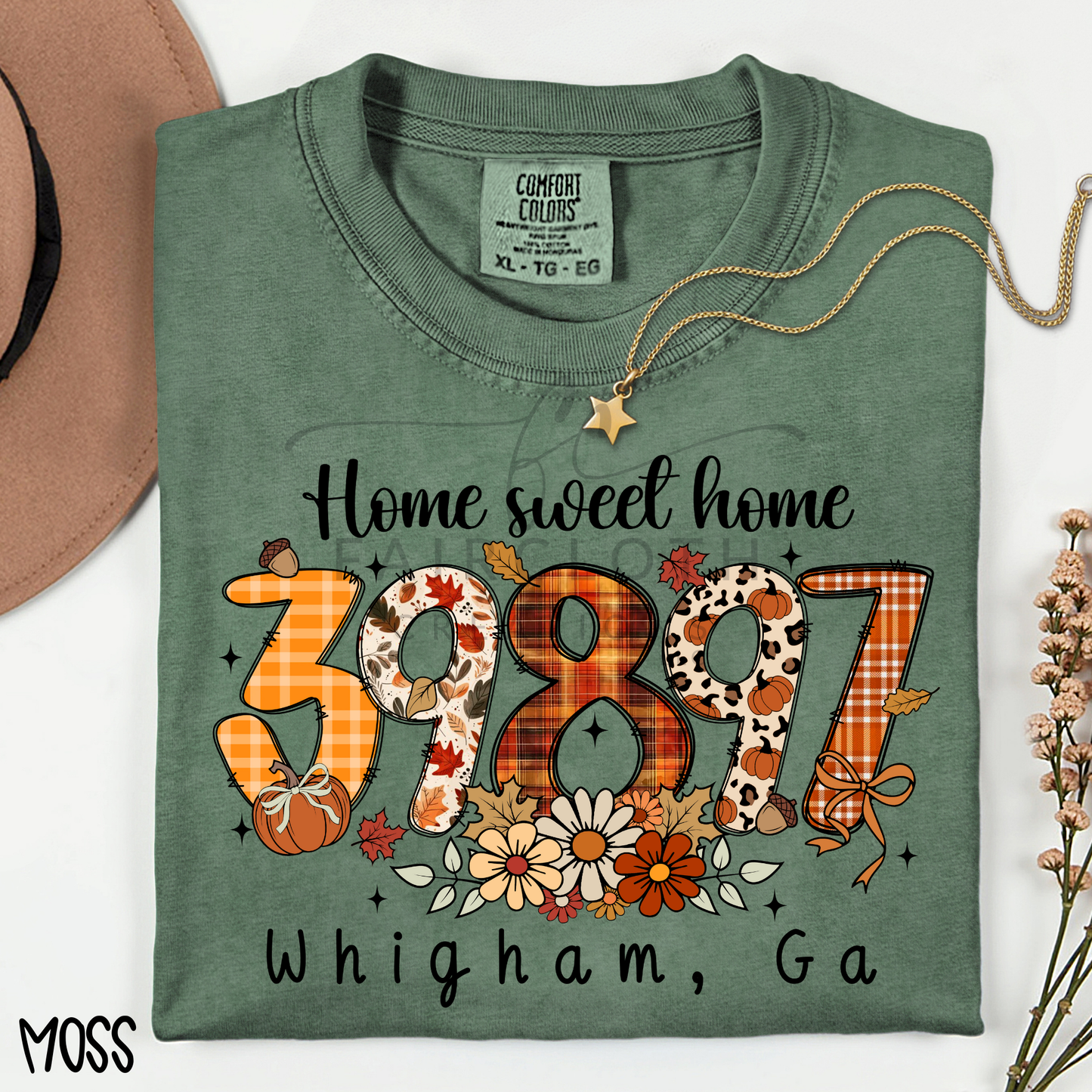 CUSTOM Zipcode Fall Designs
