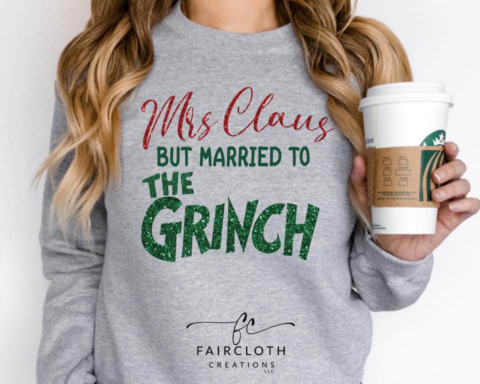 Mrs Claus Married to the Grinch
