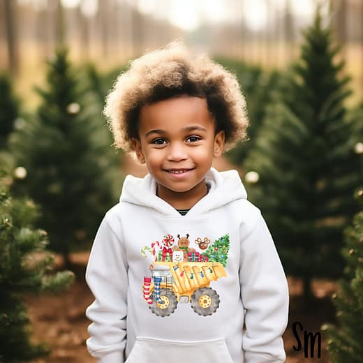 Christmas Dump Truck- Toddler/Youth