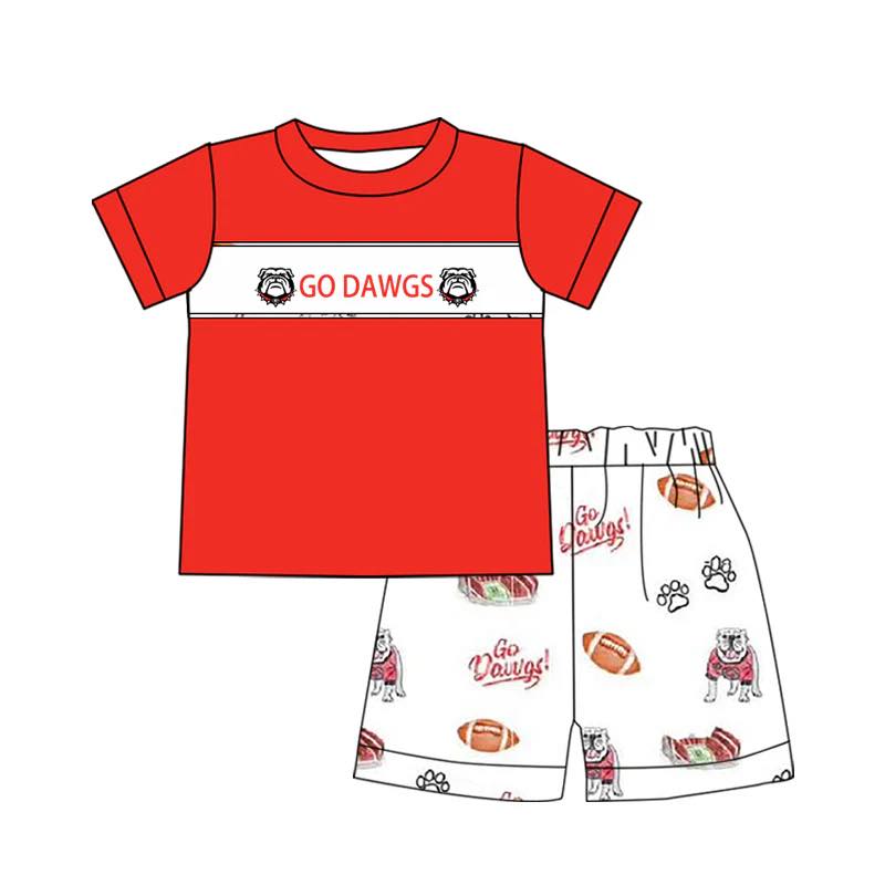Dogs Boy Short Set White Shorts