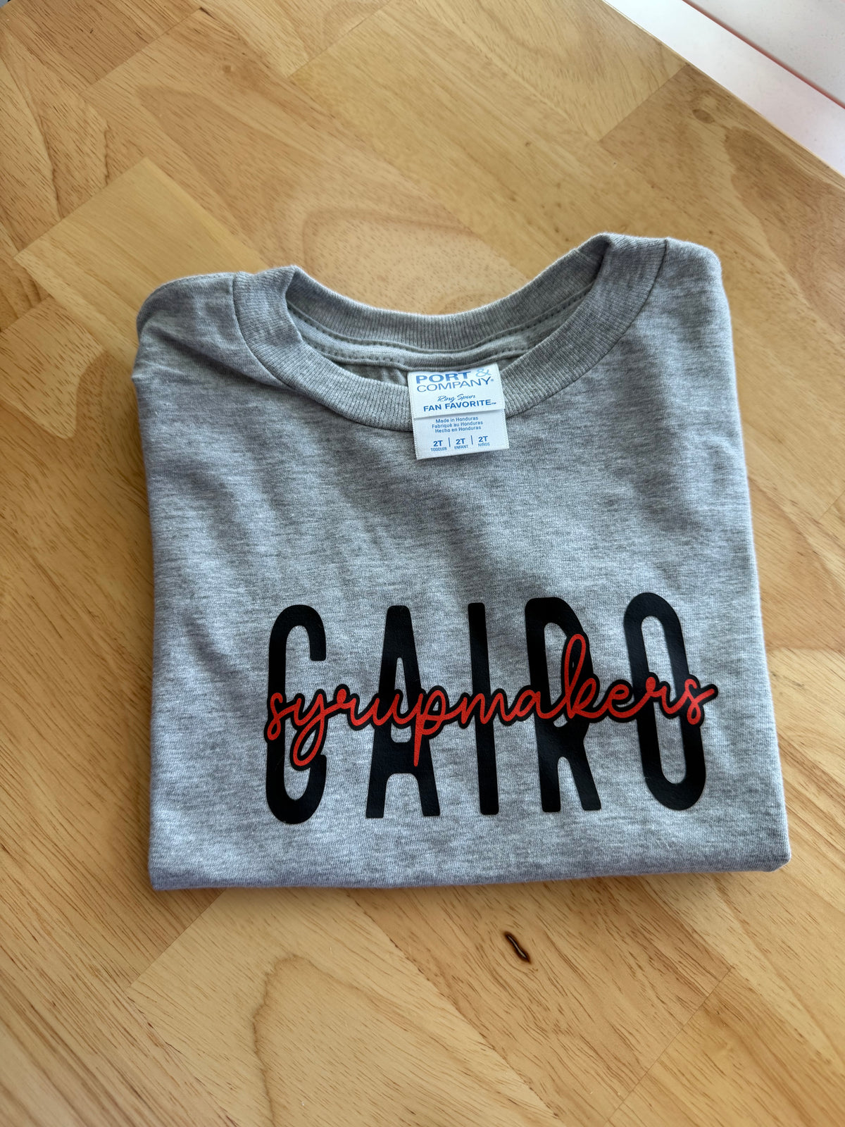 RTS- Cairo Syrupmakers Overlay- TODDLER