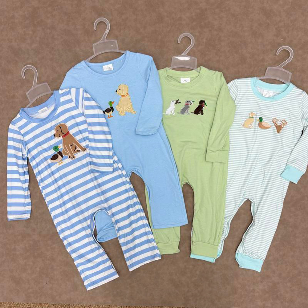 Dog and Duck Rompers