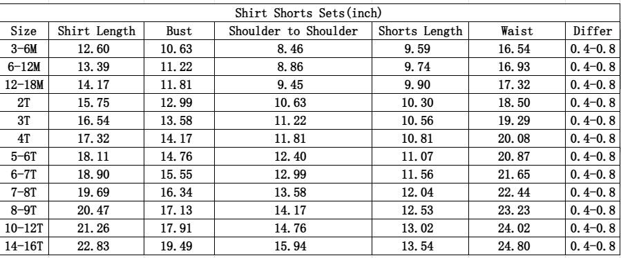Scallop Short Sets- Girls- COLLEGE TEAMS