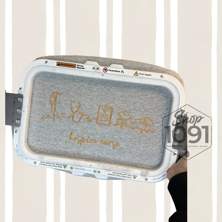 Hospice Nurse Embroidered