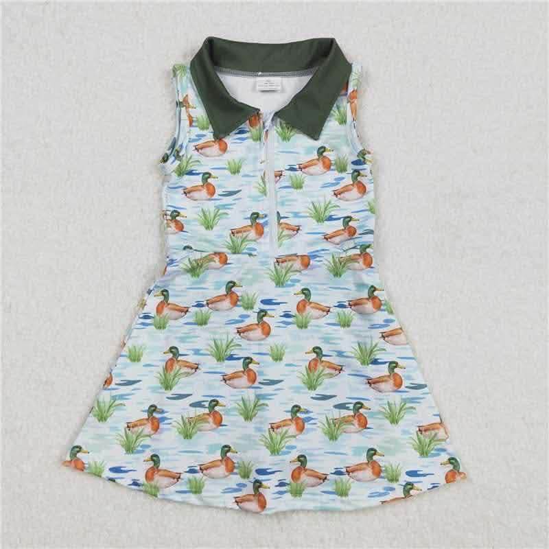 Mallard Collared Sleeveless