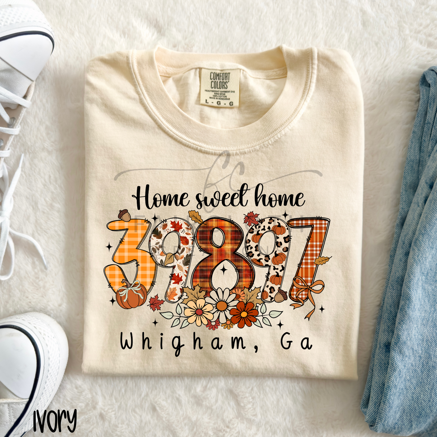 CUSTOM Zipcode Fall Designs