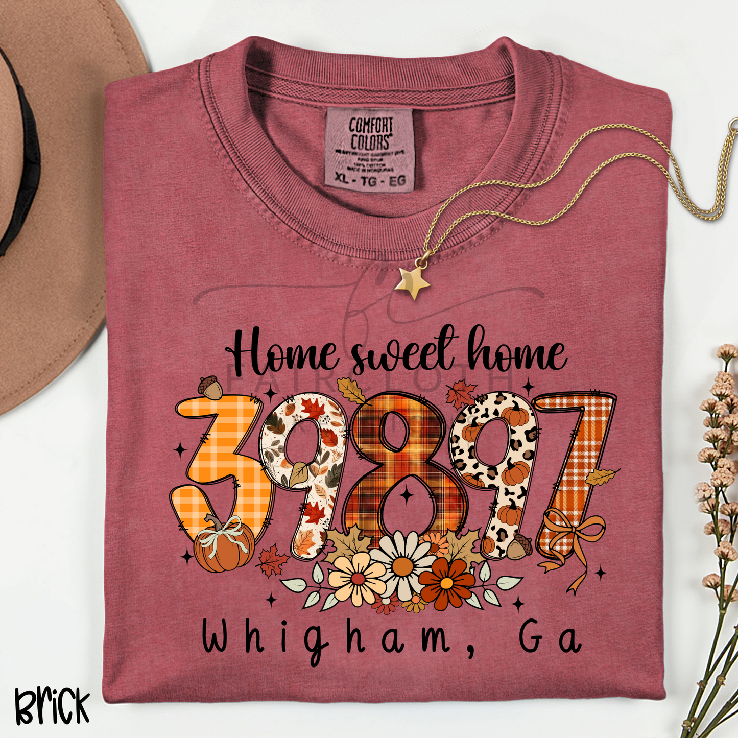 CUSTOM Zipcode Fall Designs