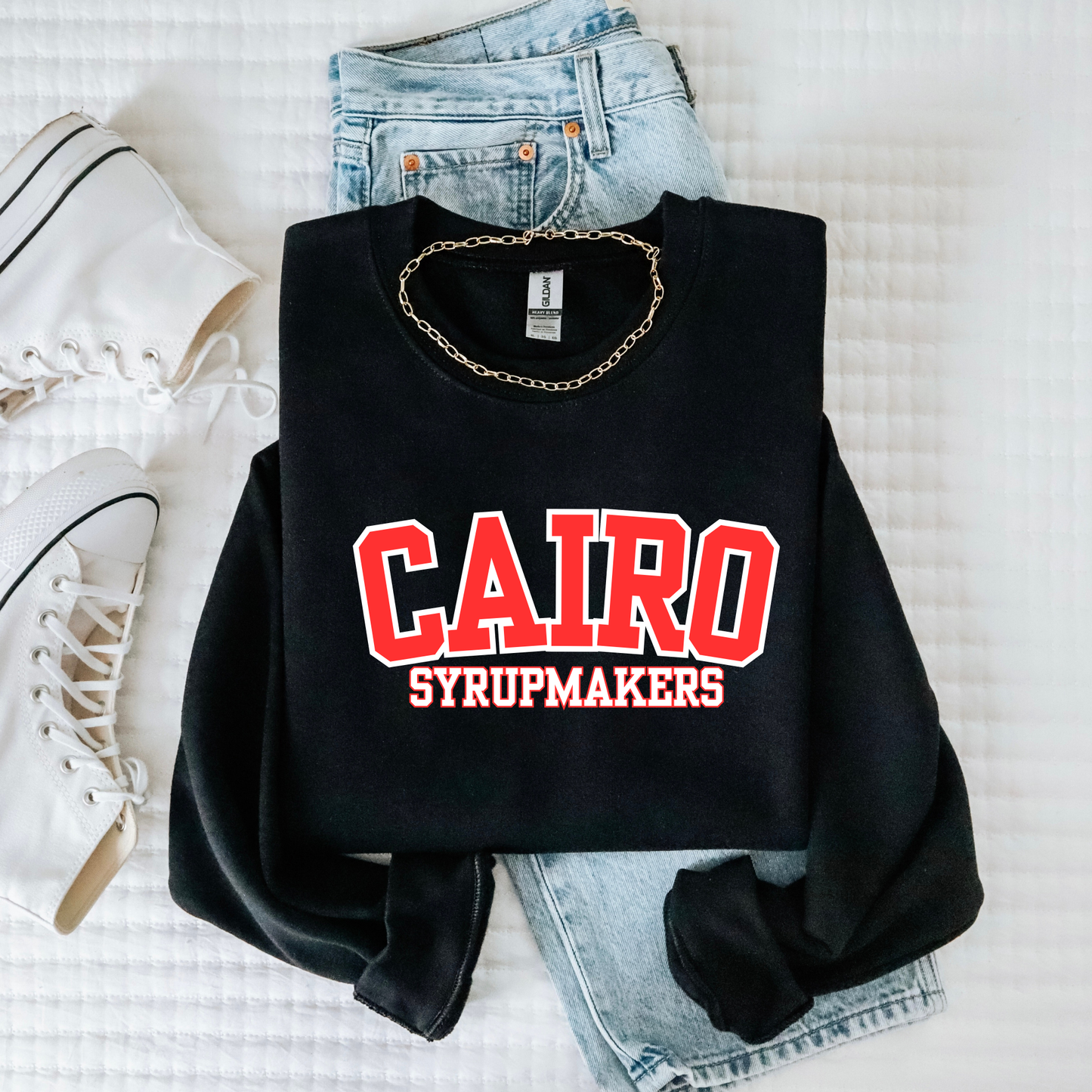Curved Cairo Syrupmakers (Red/White)