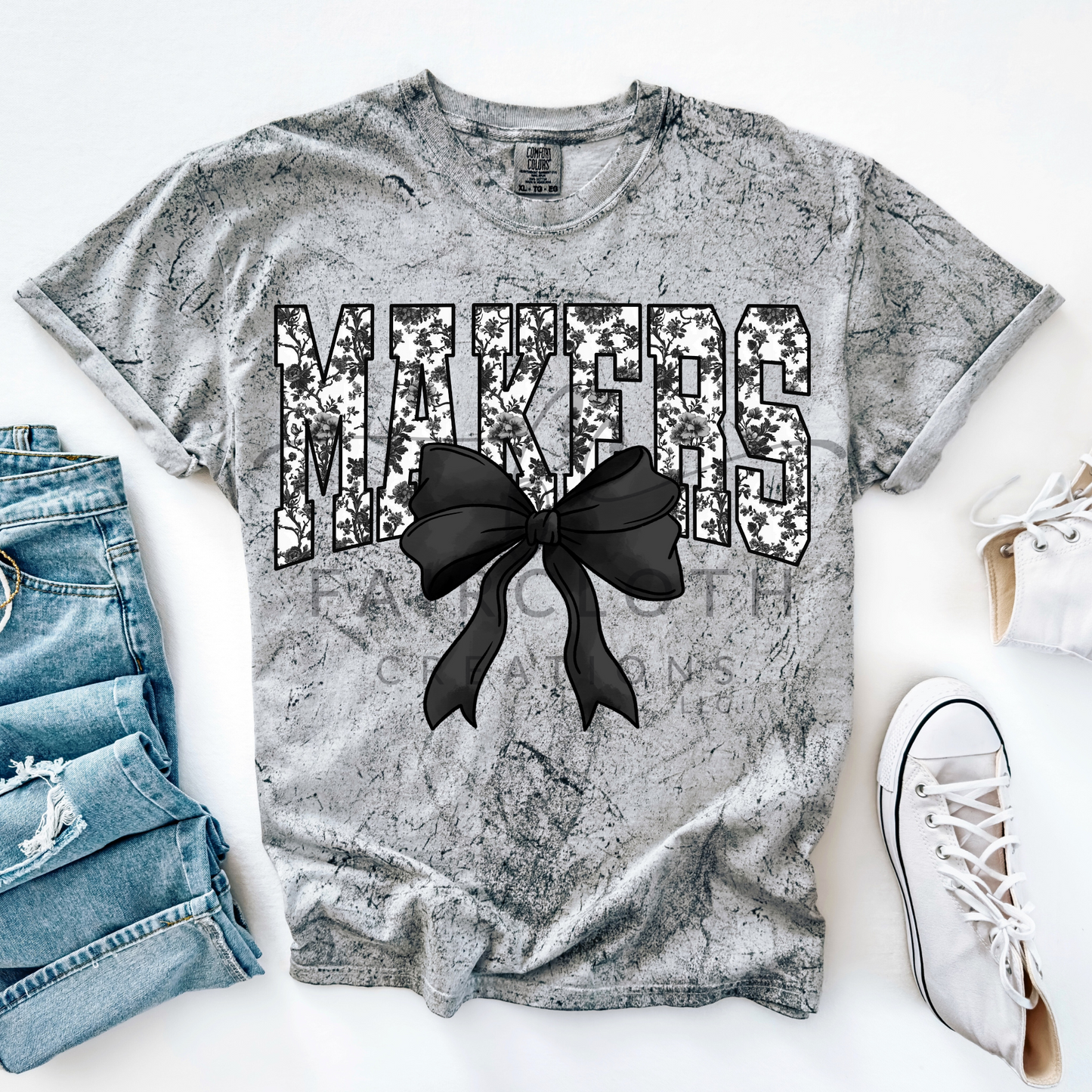 Floral Makers with Bow