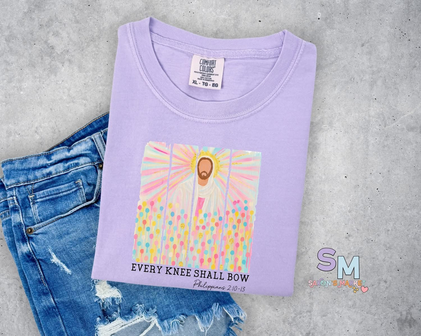 Pastel Every Knee Shall Bow