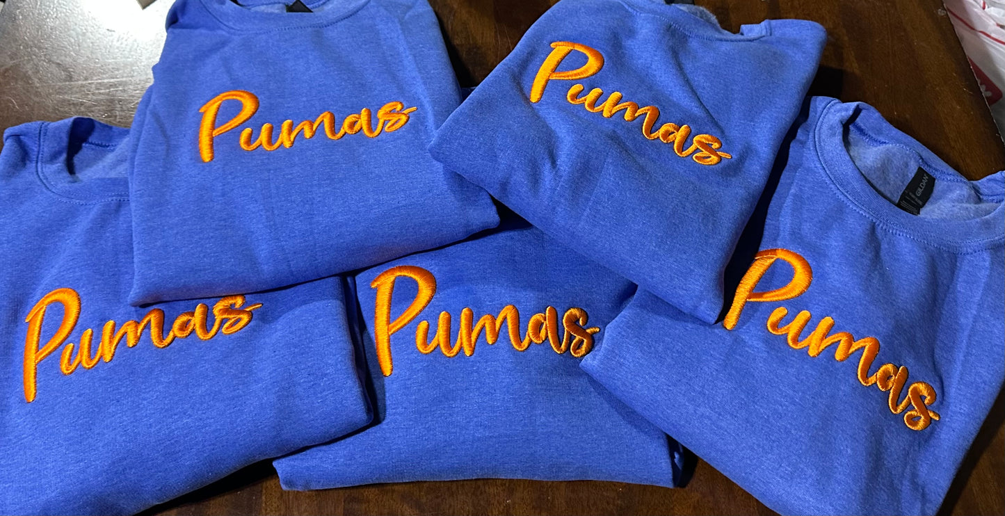 Pumas Puff Embroidered Sweatshirt