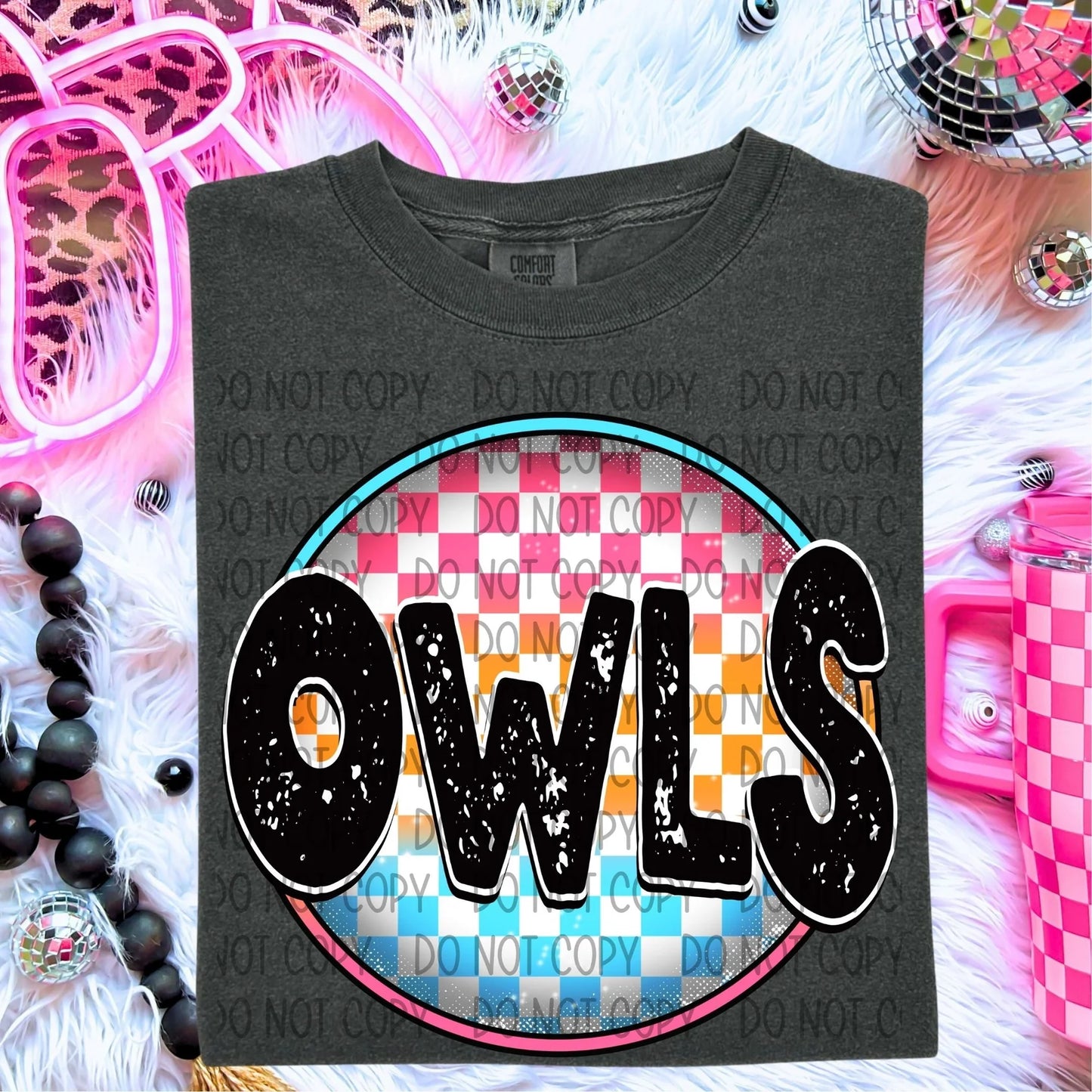 Checkered Owl Circle