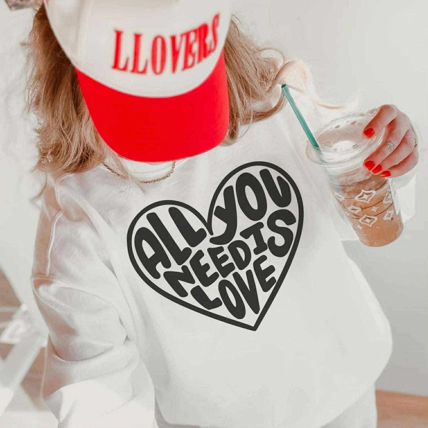 All you Need is Love Heart (Black)