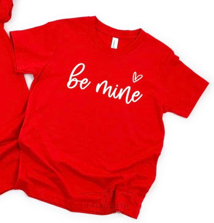 Be Mine (white)- Toddler