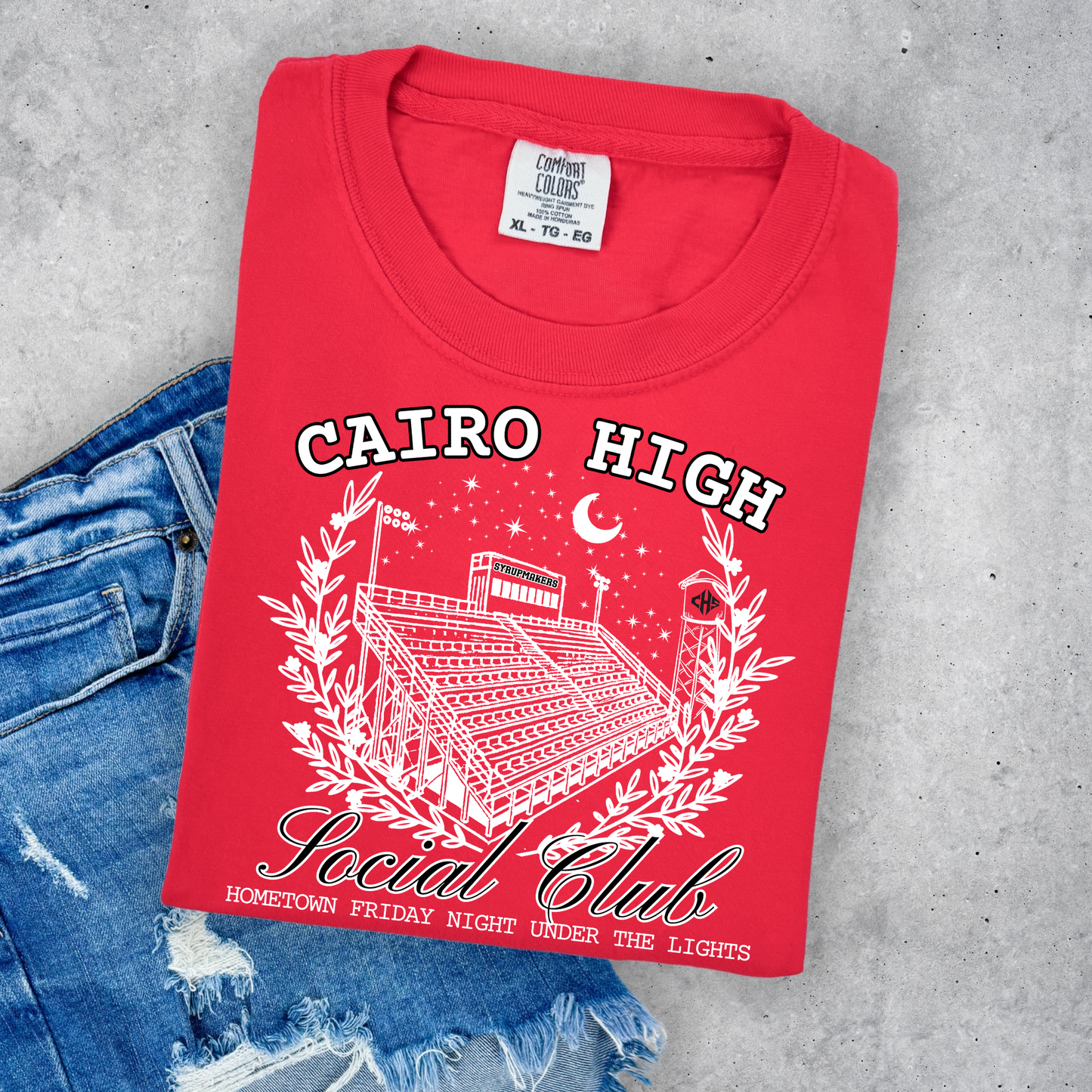 Cairo High School Social Club- White
