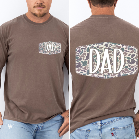 Camo Dad Patch