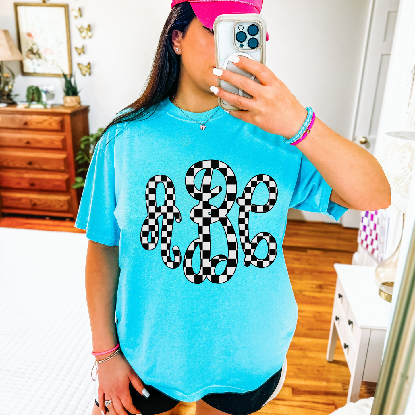 Checkered Empress Monogram