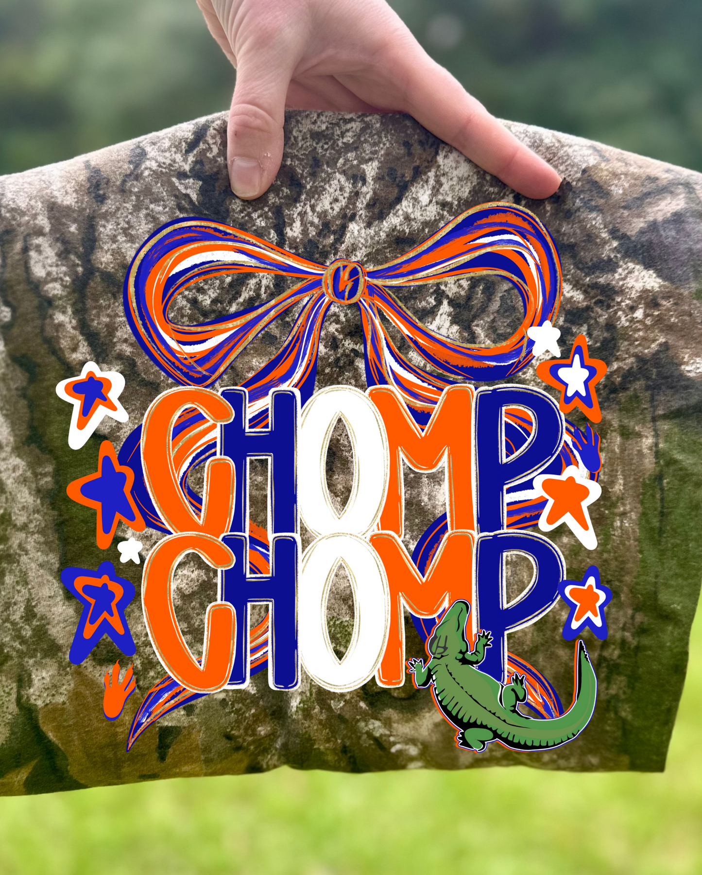 Chomp Chomp Camo Tee