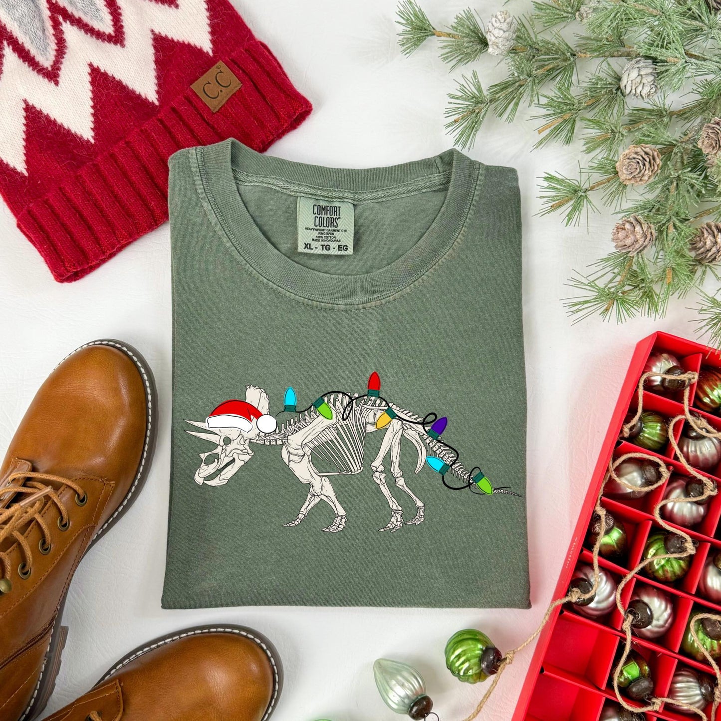Christmas Dinosaur