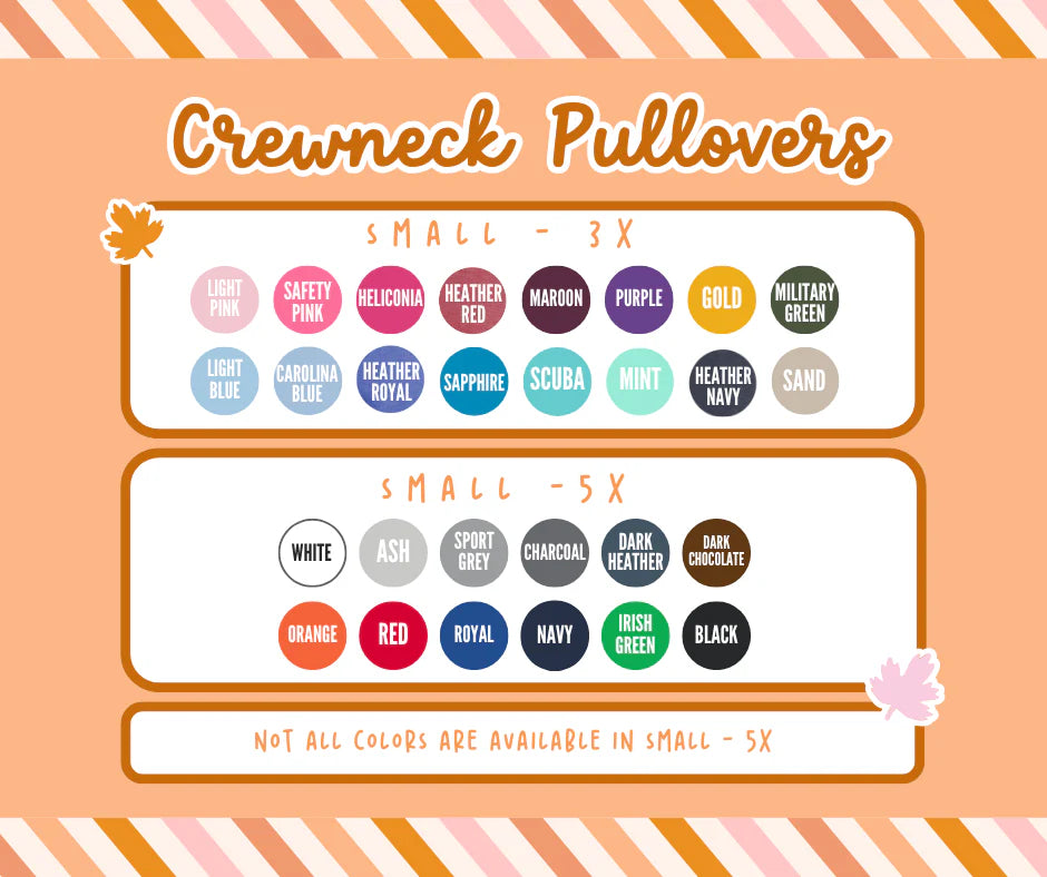 Cursive Mascot Puff - Crewneck Pullovers