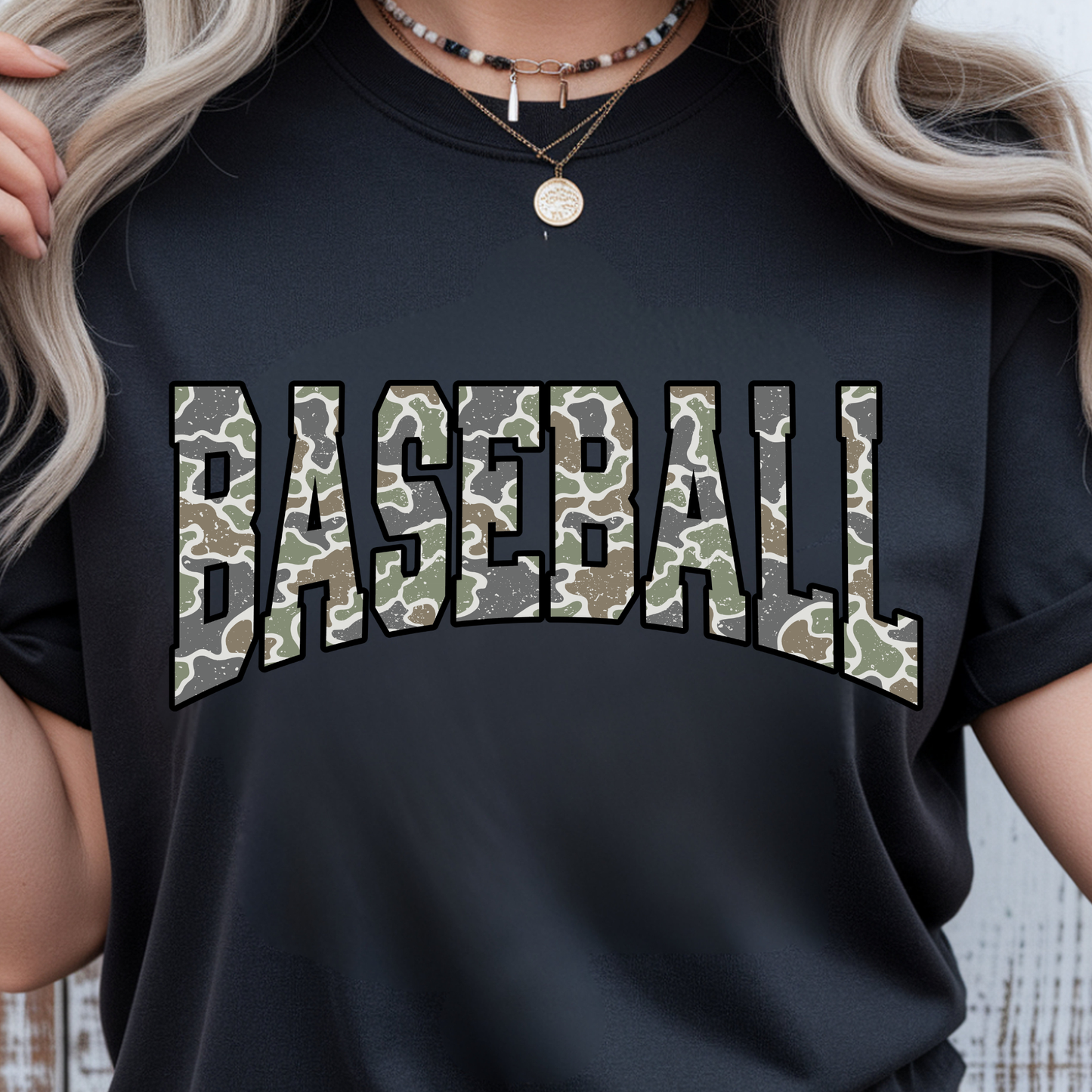 Camo Baseball Curved