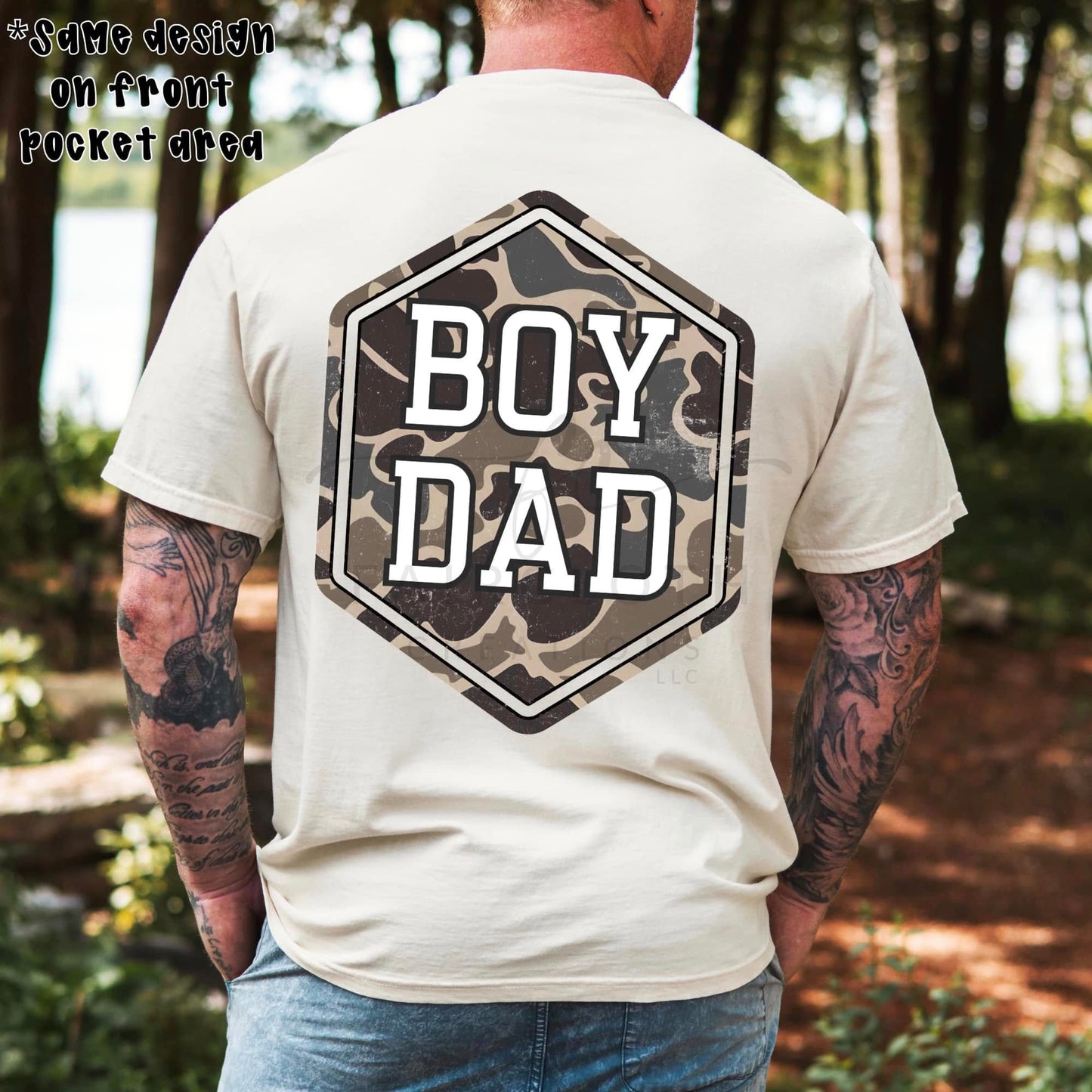 Duck Camo Boy Dad