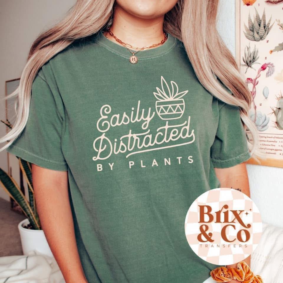 Easily Distracked by Plants