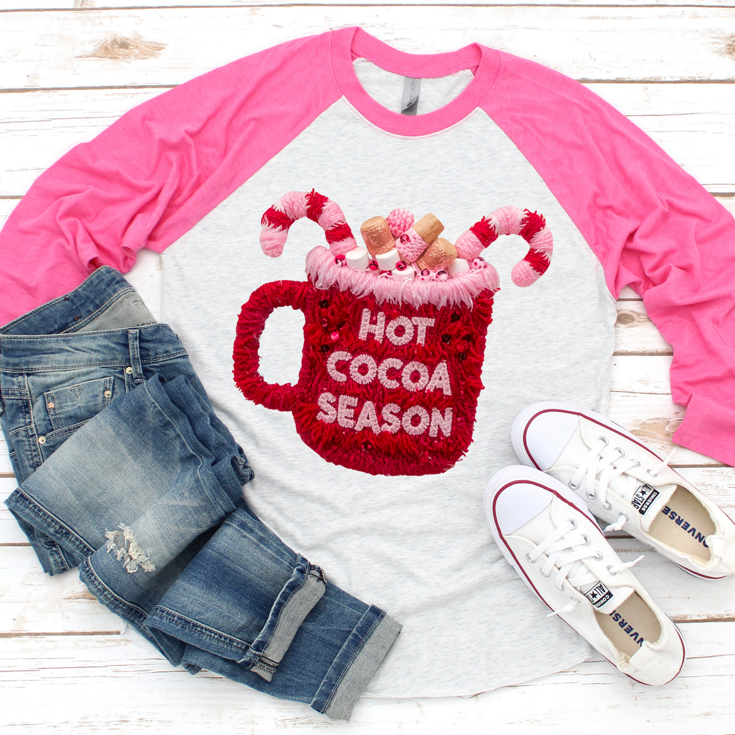 Faux Yarn Hot Cocoa Cup