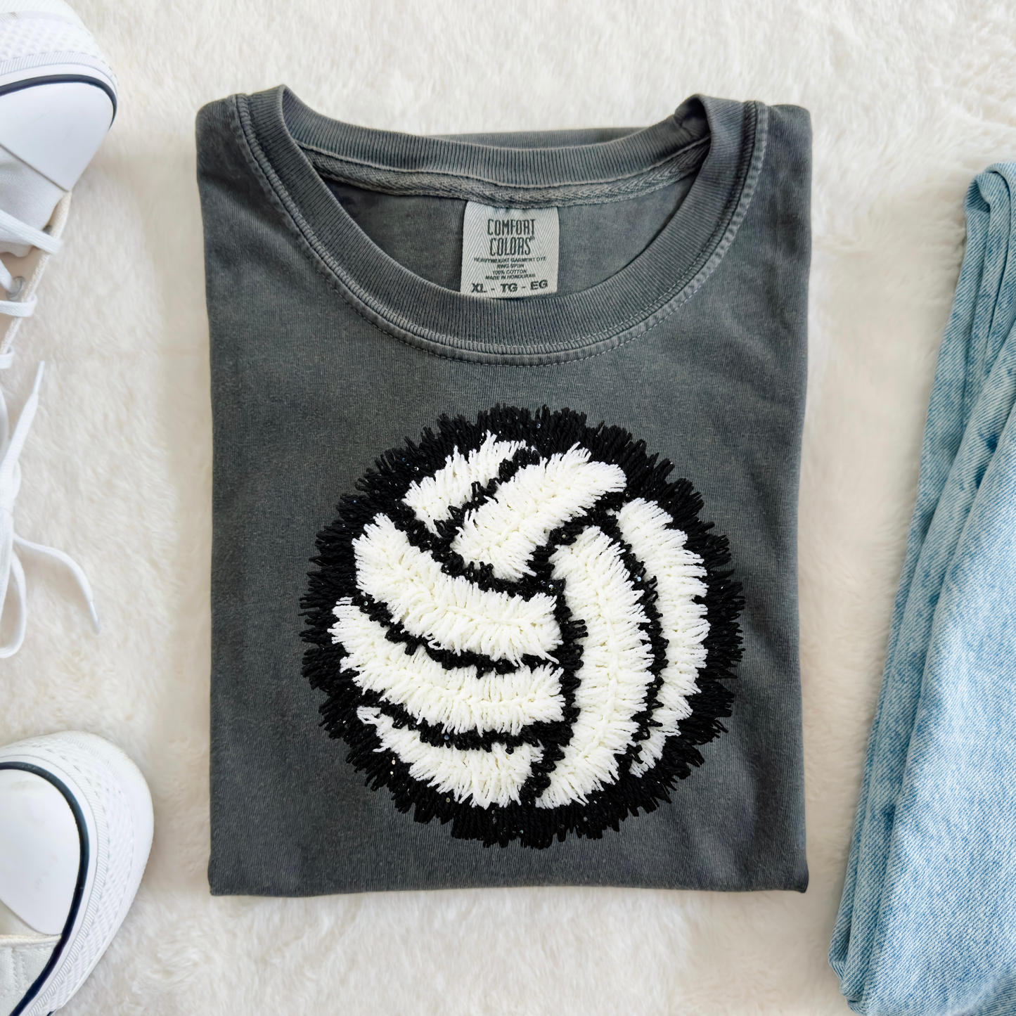 Faux Yarn Volleyball