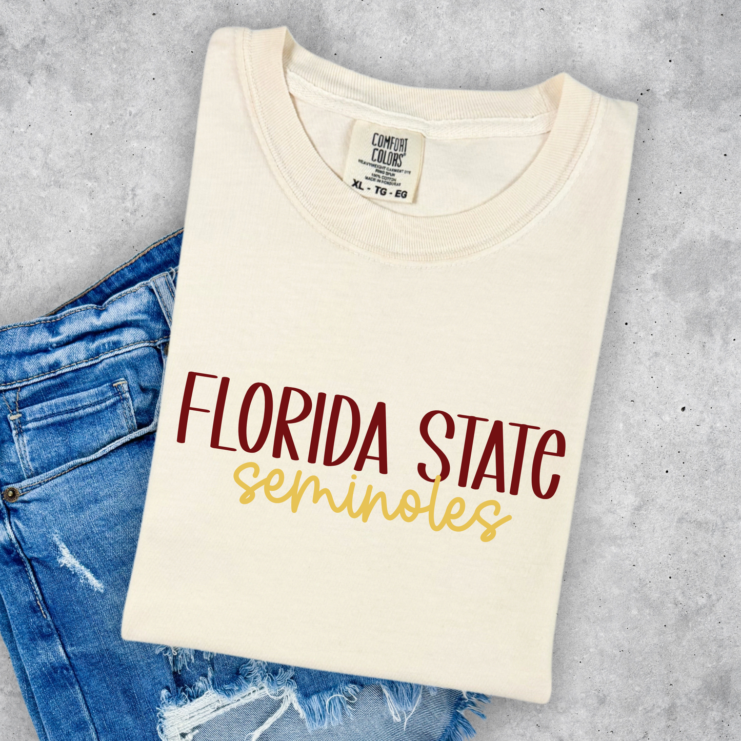 Florida state Seminoles- Preppy- Garnet and Gold