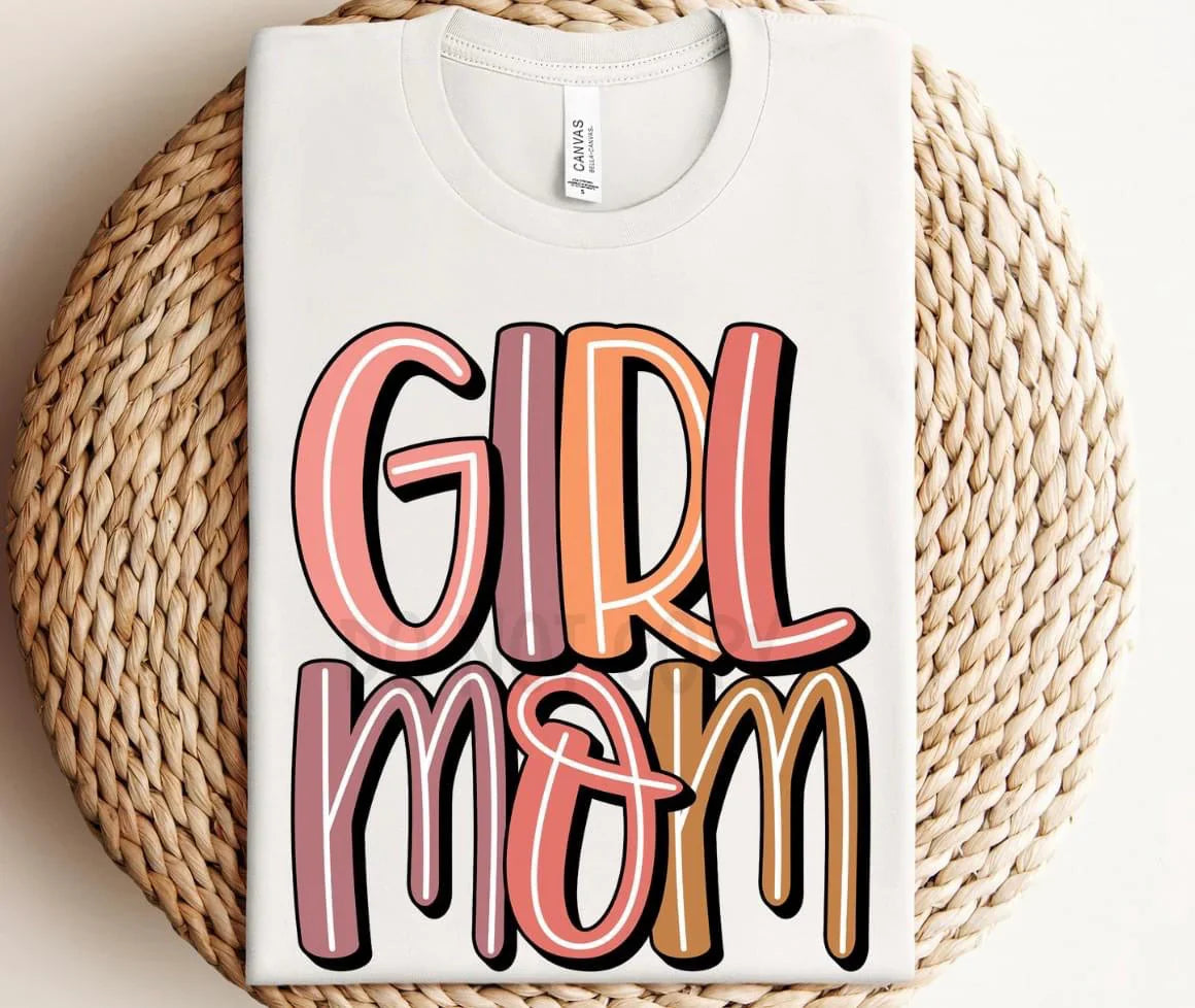 Girl mom Scribble