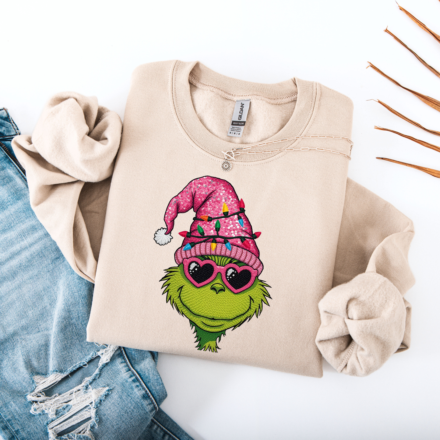 Green Guy with Pink Hat and Sunglasses