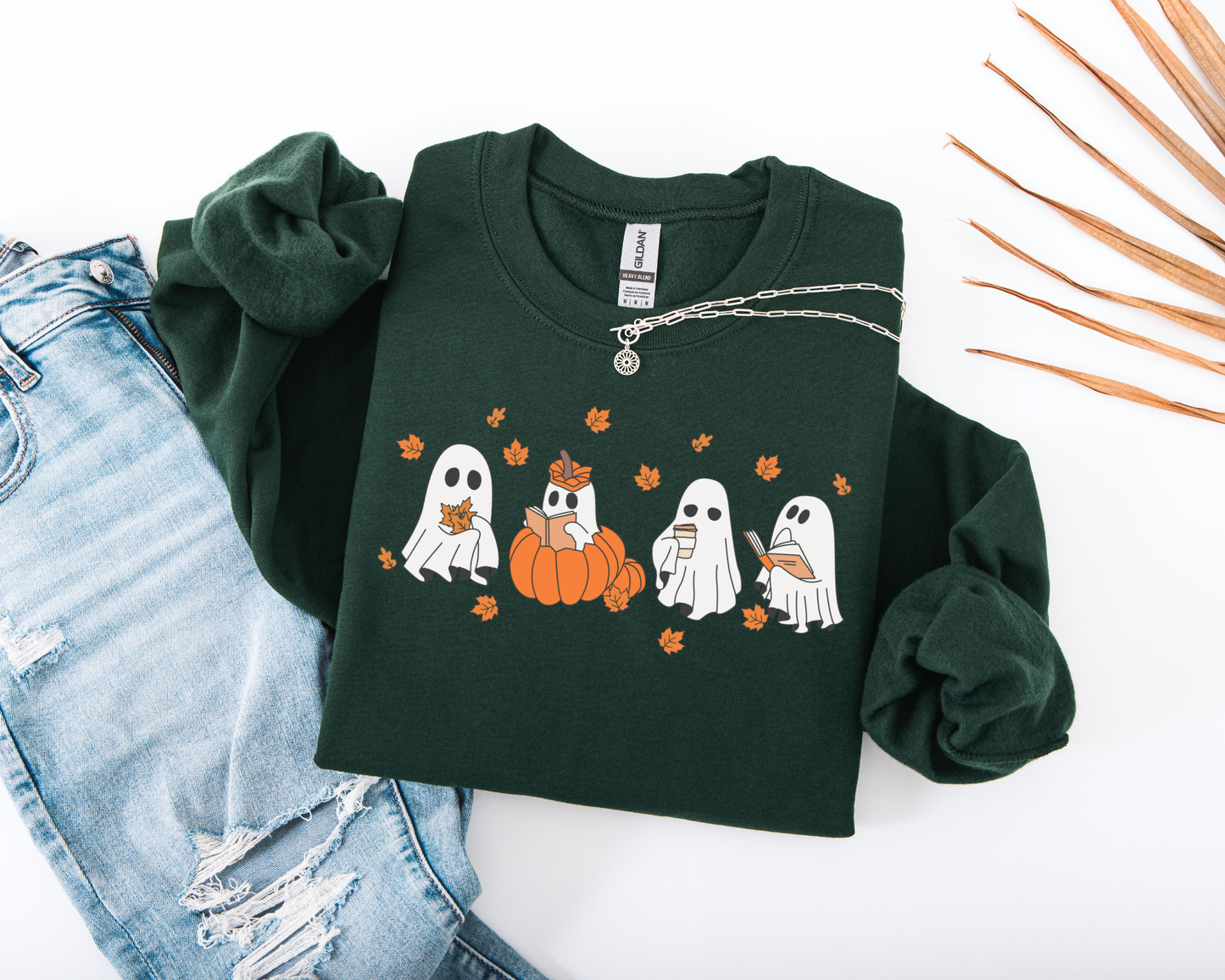 Halloween Pumpkin Ghosts