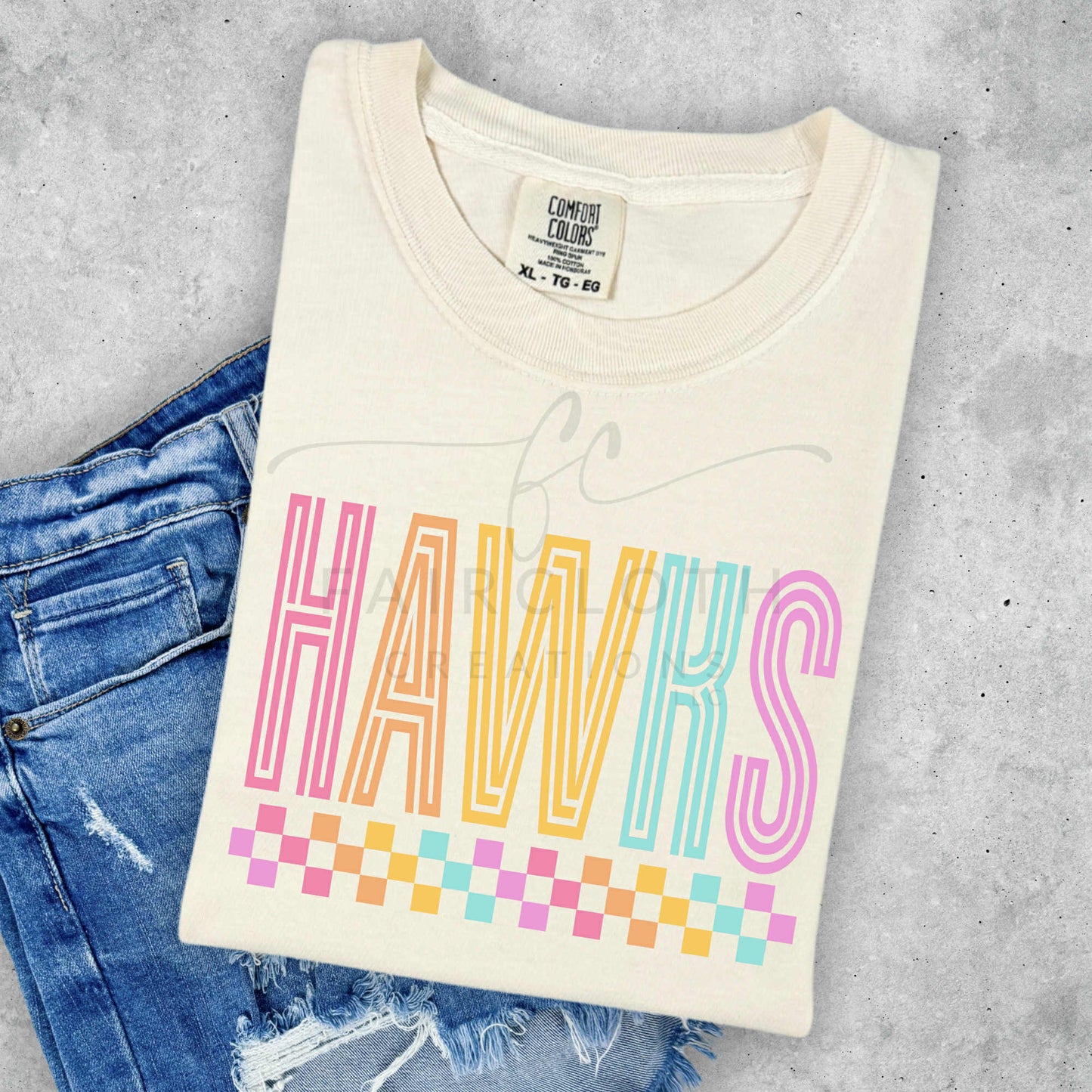 Hawks Checkered Bottom