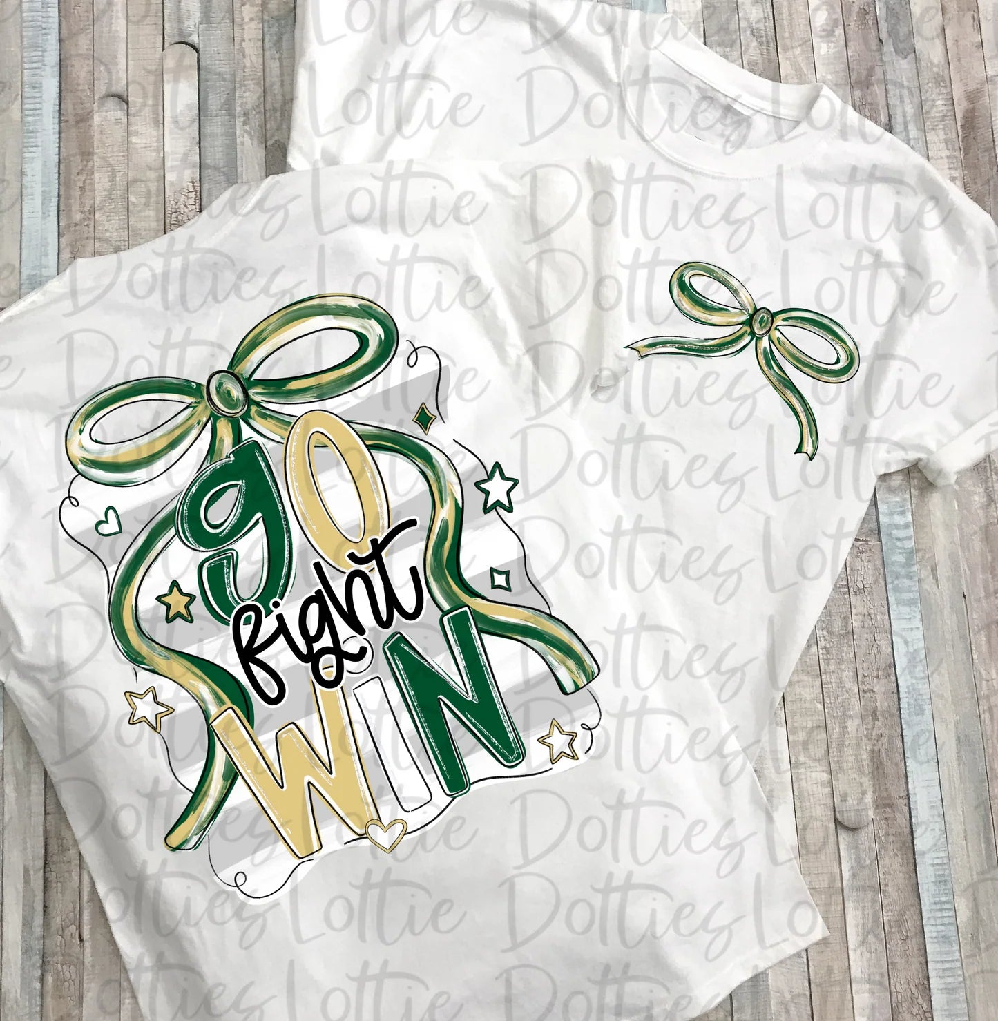 GO fight win Green and Gold