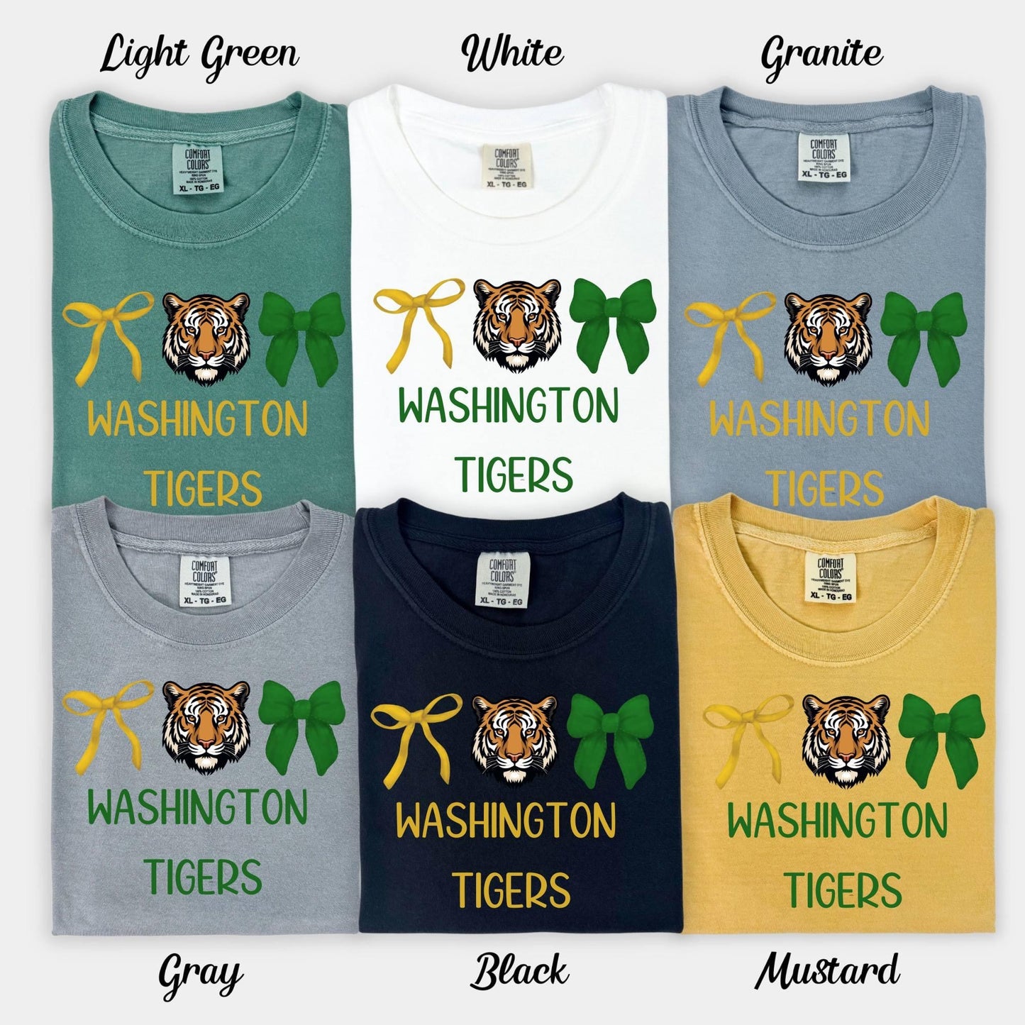 Bow Trio Washington Tigers