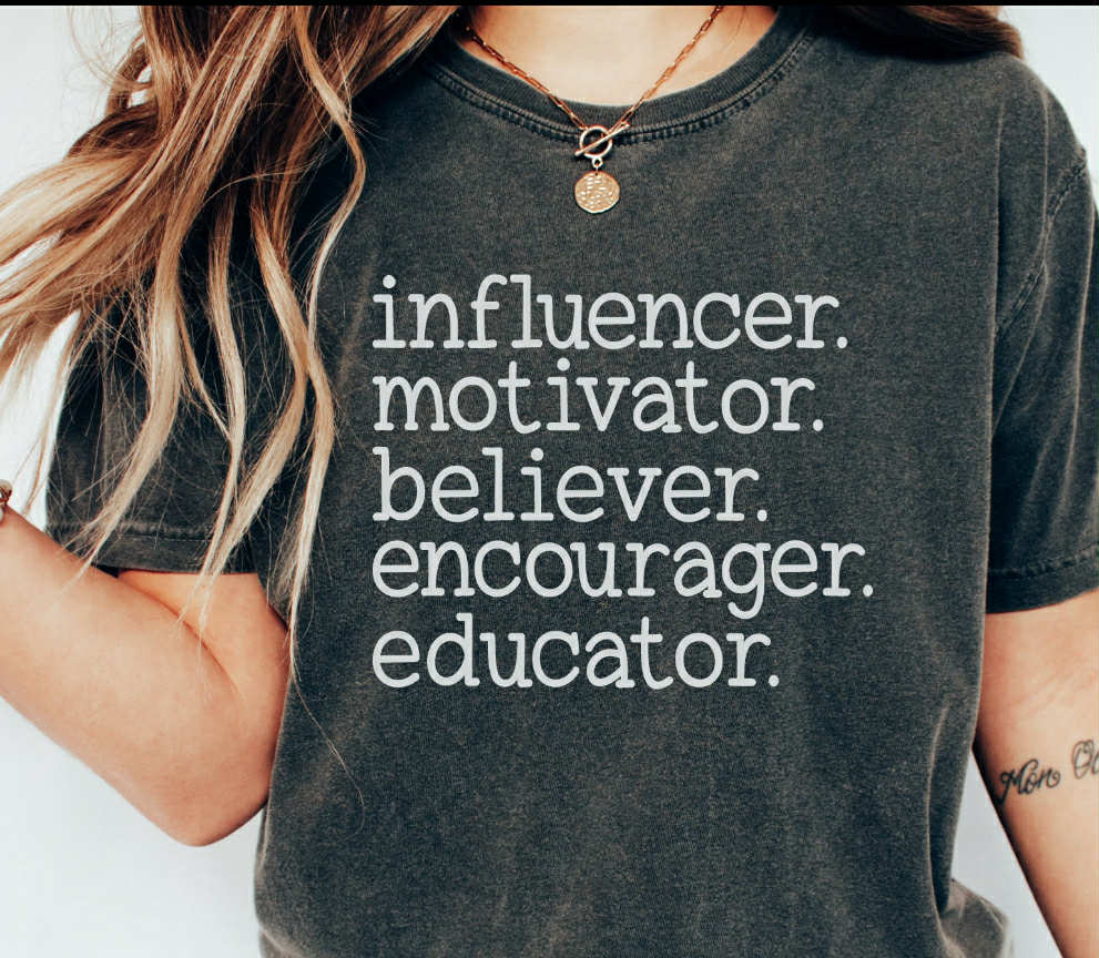 Influencer Motivater Educator