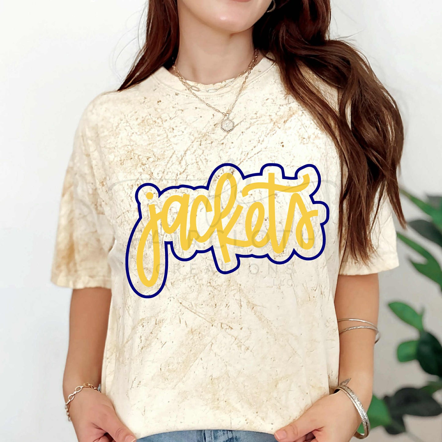 Jackets Navy Outline