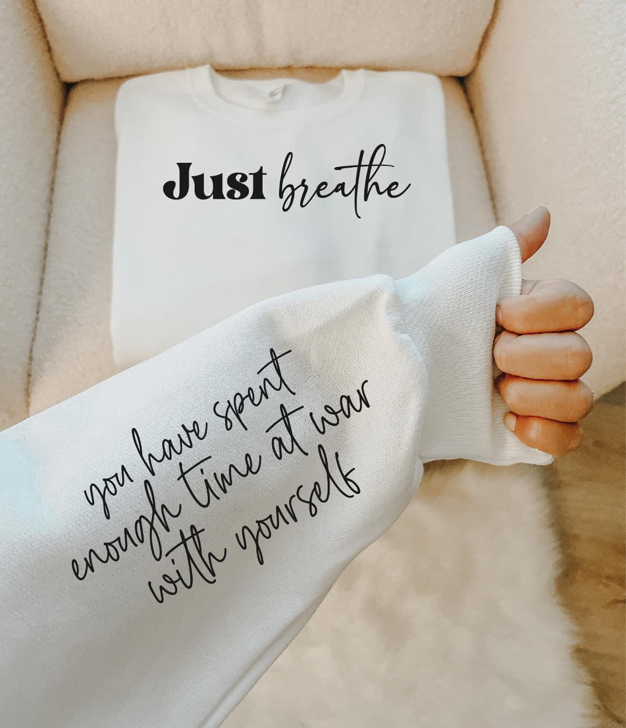 Just Breathe with Sleeve