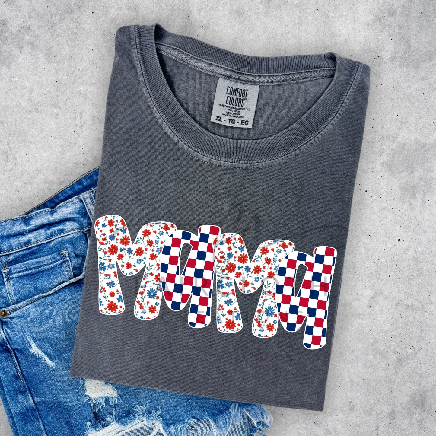 Mama Floral and Checkered