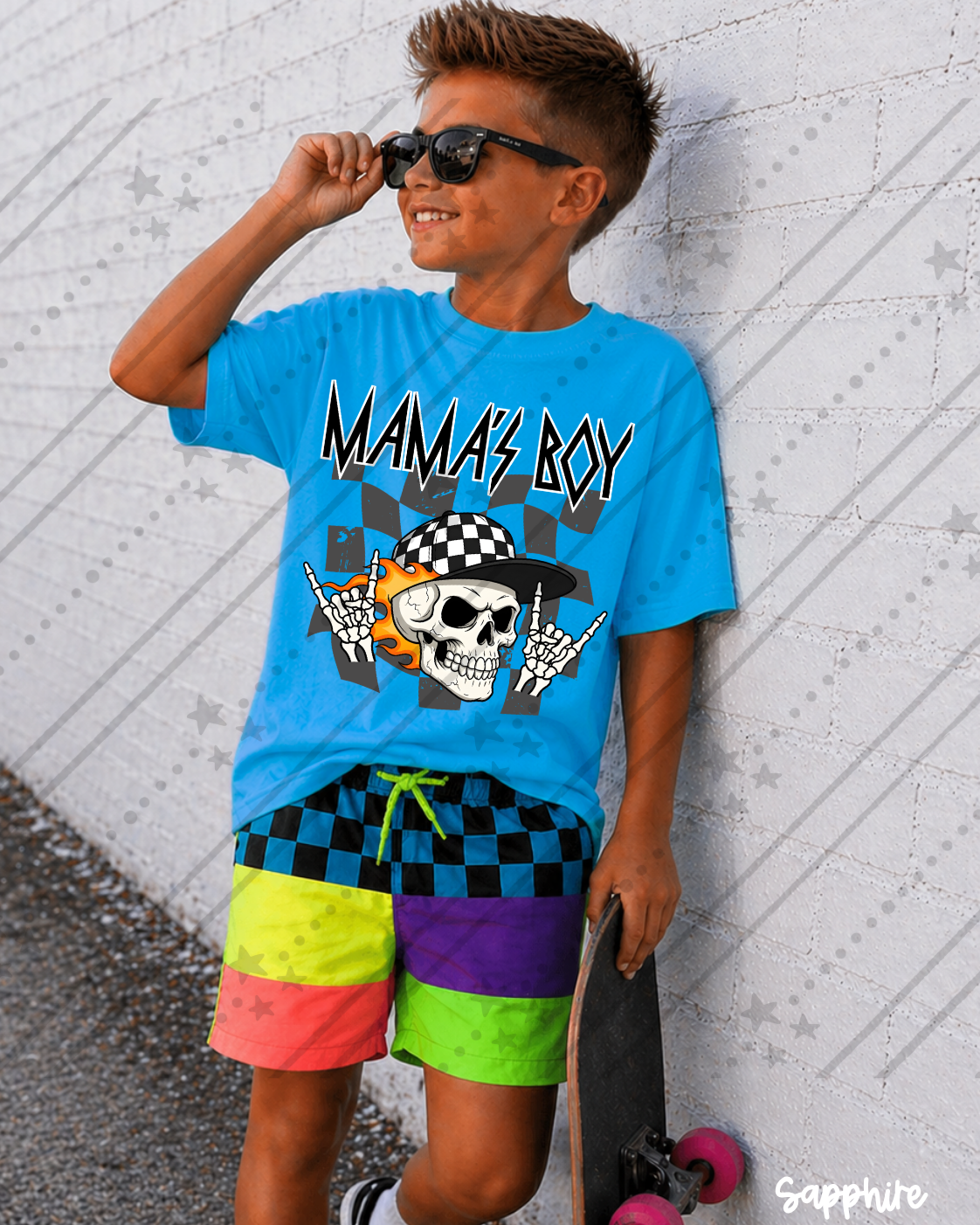 Mama's Boy Checkered Hat