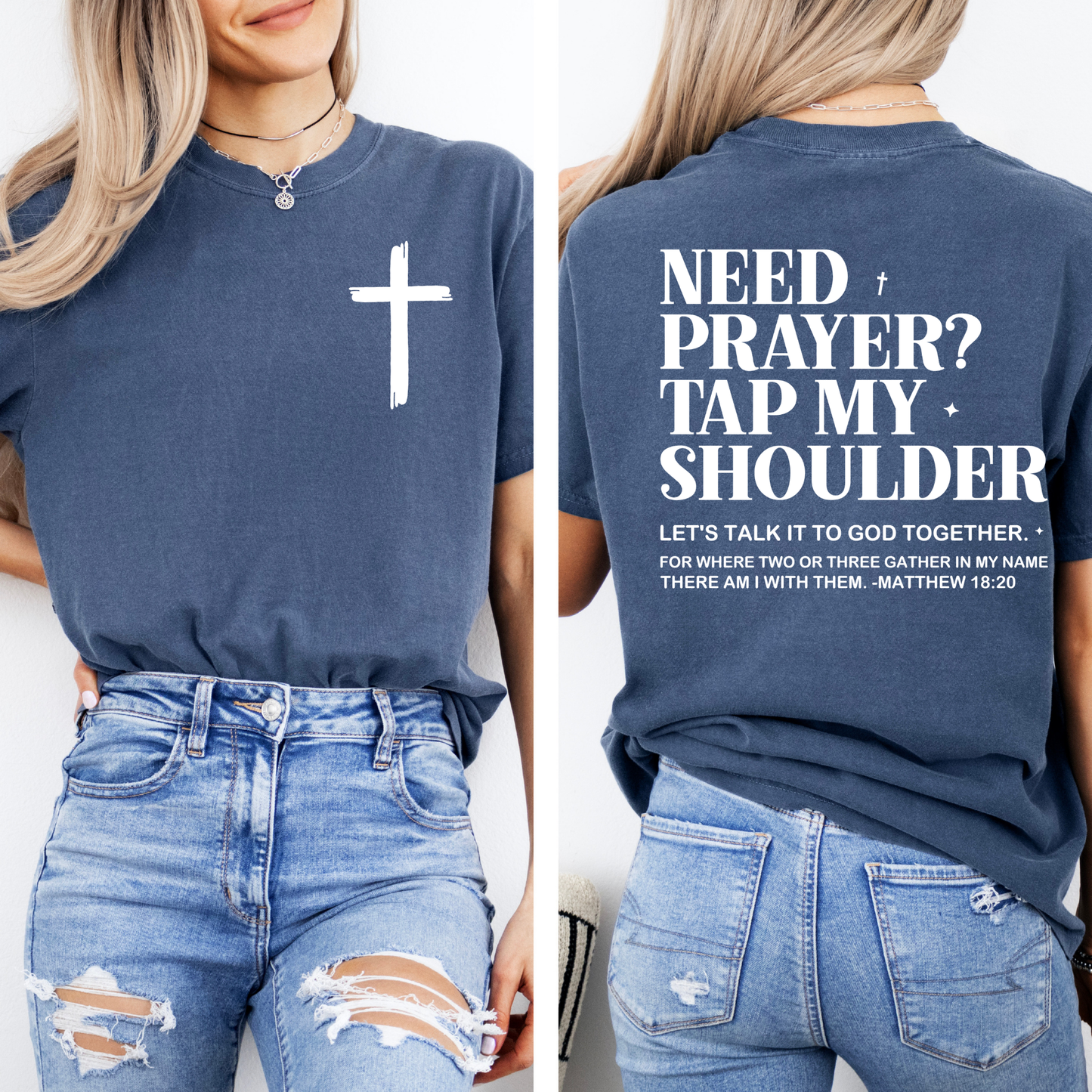 Need Prayer Tap My Sholder